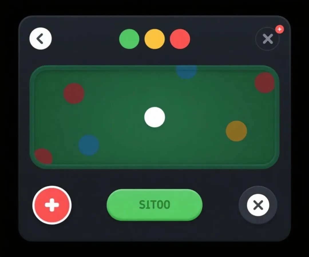 清爽的对局界面